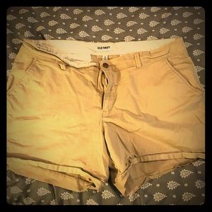 Old Navy woman’s  Khaki Shorts